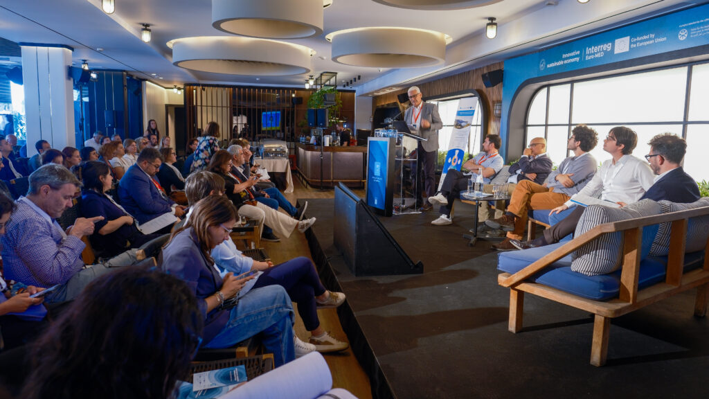 Fokion A. Zaimis during his keynote speech. Photo: Emin Yiğit Koyuncuoğlu/REVOLVE